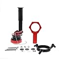 Fluidmaster K-507A-008 Universal 2-Inch Adjustable Toilet Flush Valve Repair Kit with Toilet Tool Multicolor