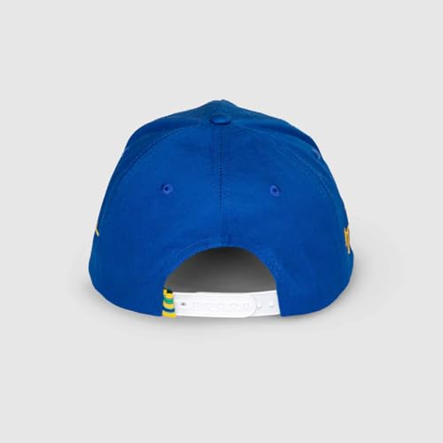 Ayrton Senna F1 Nacional Quilted Hat Blue miniatura 3