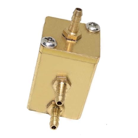Image of Dental Chair Water Retractive Valve WRV /Pilot Pneumatic Valve - 3mm Nipple Connector, 3 Hole Water Retraction Pressure Regulator for Dental Unit Control (Pack of 1)