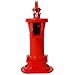 Antique Well Hand Pitcher Pump, Cast Iron Manual Hand Water Pump with Ergonomic Handle, 25ft Maximum lift Manual Water Transfer Pump Boost Fountain for Outdoor, Yard, Garden Decoration Kit, Red