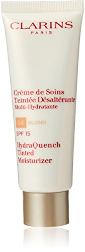 Clarins Hydra Quench, Crema Hidratante Teñida, FPS 15, 04 Blond - 50 ml