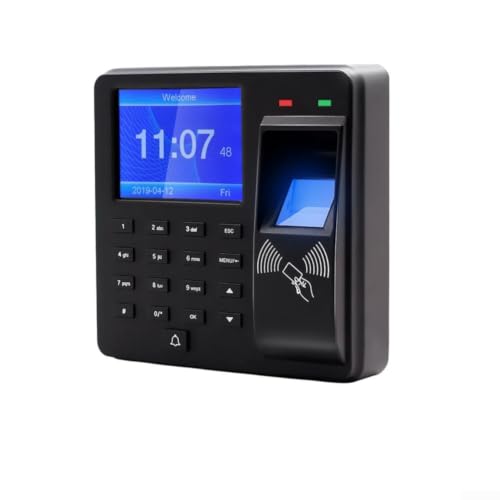 Lector biométrico con 1000 capacidades pin y descarga usb para control de accesos 8