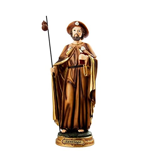 DRW Figura Santiago Peregrino Resina 40 cm