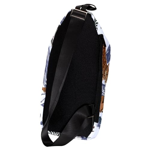 Sac à dos à bandoulière ergonomique et compact 16x36.5cm multicolore - 2