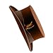 EINCORN Old-fashioned Top Hat Western Short-Brimmed Hat for Women Man Casual Wear Western Fedoras Man Women Unisex Wear Brown