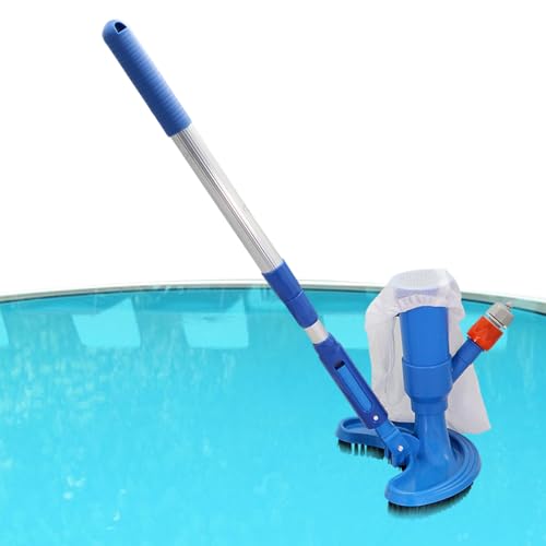 Cleaner De Aspiraciones De Piscina Inalámbrica - Limpiador De Piscinas Recargable De Mano | Vacú De La Piscina Sobre El Suelo | Retirada De Escombros Rápidos De La Piscina De La Piscina Para El Usuari