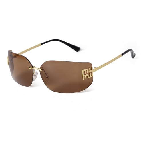 Lunettes de soleil sans cadre rectangulaires : finissez-en avec les montures lourdes et douloureuses