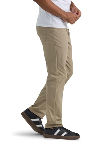 Lee Men's Extreme Motion Performance 5 Pocket Regular Straight Pant2