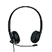 Price comparison product image Mixx H1U Wired Audio USB Headset with microphone, headset for work, Long Cable with inline remote, Sound left or right ear or Both. noise cancelling microphone - Black 