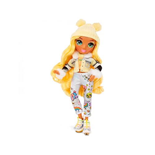 Muñeca Rainbow High Sunny Madison con 2 atuendos y accesorios miniatura 1