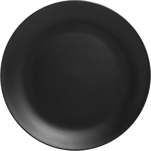 Image of Black Dinner Set | 11 Inch Plates with Matching Katori /Bowl | Durable & Reusable Tableware for Home & Dining (Set of 6 Plates & 6 Katoris)