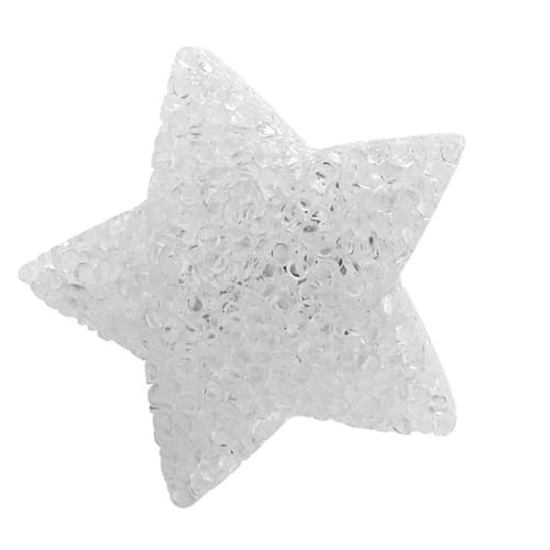 Beufee 2 luci stellari, lampada stellare luce notturna stellare luci LED stella luci tendone lampada da tavolo a forma di stella a batteria decorazioni stellari per la decorazione del (Bianco caldo)