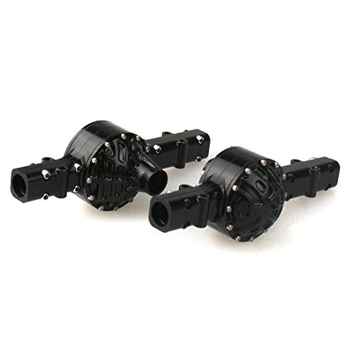 LESU CNC Metal Rear Axle Shell for TMY Model 1/14 RC Car Tractor Truck
