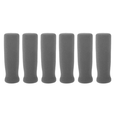 Ipetboom Elderly Cane Handle Covers 6pcs Nonslip Grip Replacement for Walking Stick Crutch Handles Hand Grips Anti-Skid