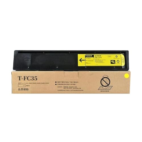 Cartouche toner T-FC35 jaune 400g pour copieur de bureau 3500C en espace partagé