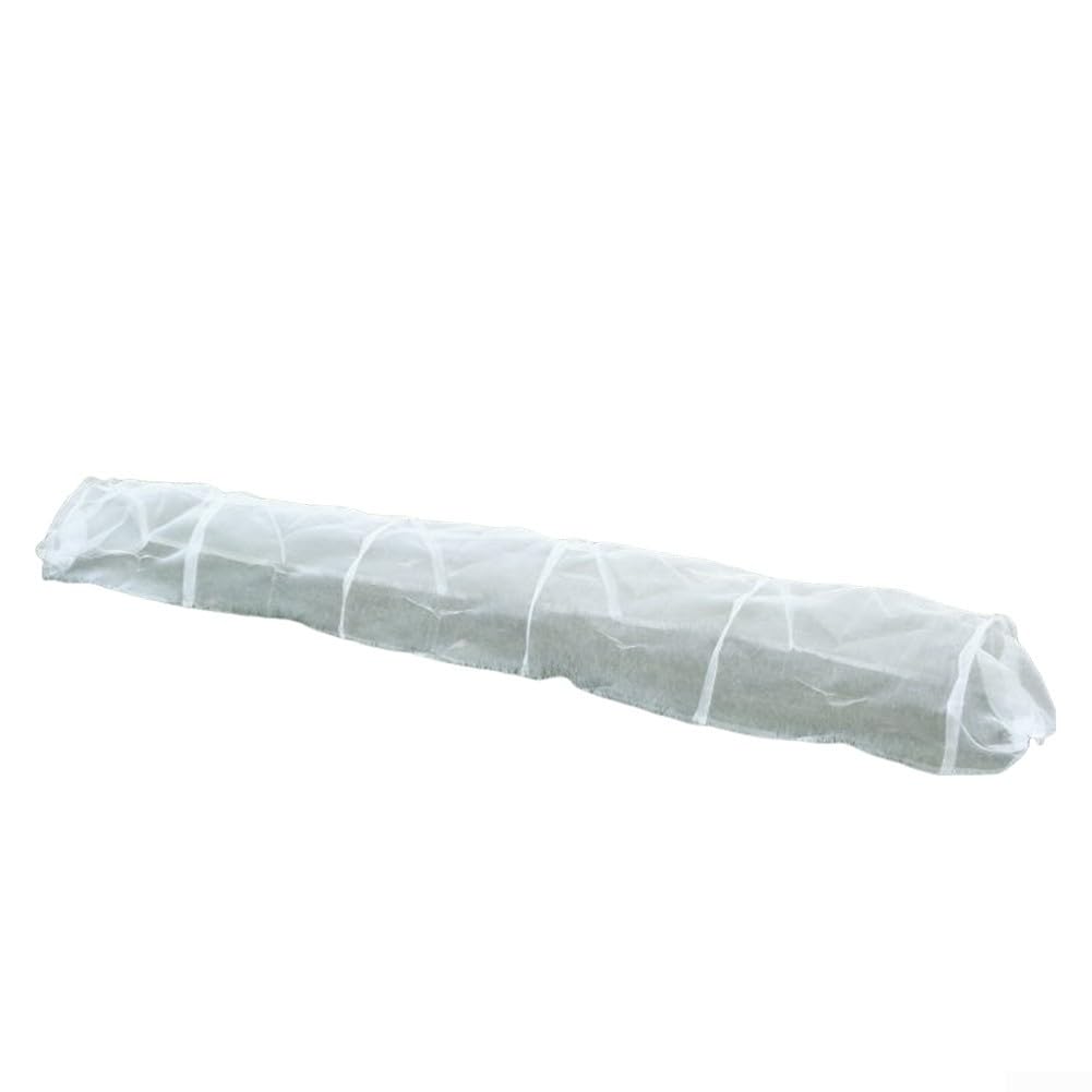 Garden Growing Tunnel, 3 Meters Agricultural Mesh Planting Tunnel, For Vegetable Growing, Frost Protection(White Silk Channel)