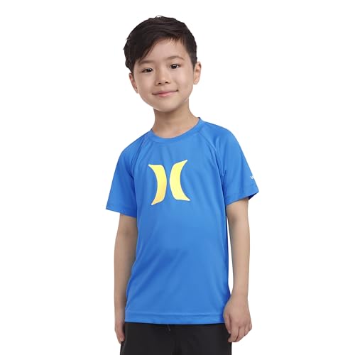 Image of Hurley Boys' Icon UPF 50+ Rash Guard Swim