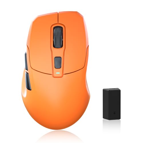 Souris de jeu sans fil KYSONA 26 000 DPI avec connexion Bluetooth et interface Web ajustable