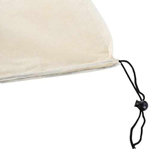 Anpatio 3pcs 31.5''x39'' Winter Plant Protection Cover Bags Warm Frost Cloth Blanket Polypropylene Garden Fabric Protecting Fruit Tree Potted Plants from Freezing and Animals Eating