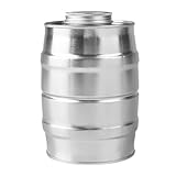 Construction en fer-blanc : fabriqué en fer-blanc, ce récipient est robuste et fiable, garantissant la fraîcheur de vos grains de café. porte-café moulu, accessoires pour le café