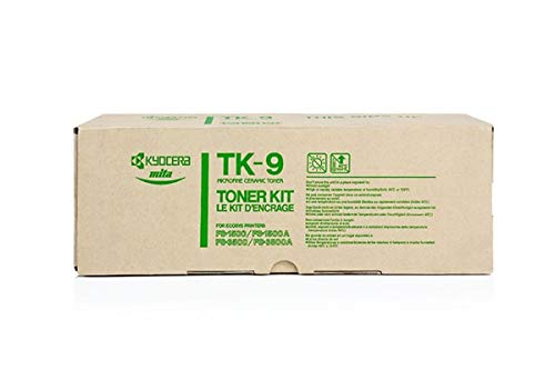 Toner noir Kyocera TK-9 pour remplacer votre cartouche vide et imprimer 6000 pages