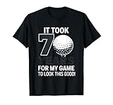 Photo Gallery 70 year old golfer 70th golf birthday party golfing player maglietta Photo Gallery 70 year old golfer 70th golf birthday party golfing player maglietta