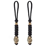 HOBBIESAY 2Pcs Paracord Knife Lanyard Ta...
