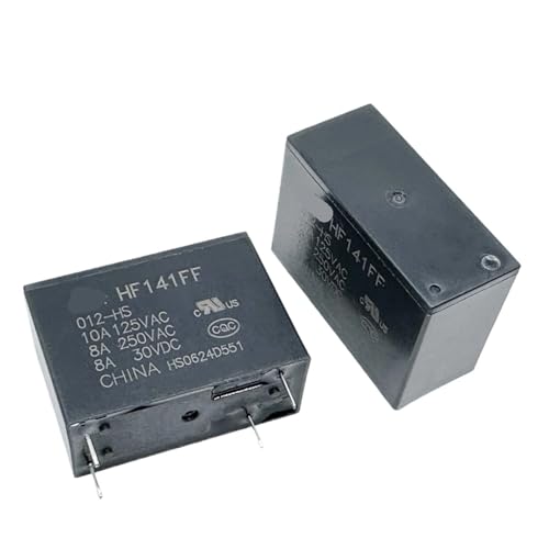 Relé HF141FF 012-HS 14FA4-12V-8A de 4 pines para conmutación electrónica segura