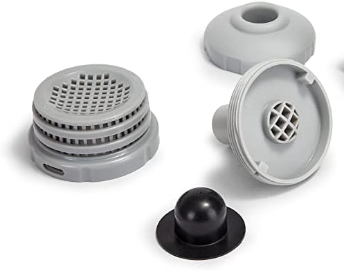 Intex Ø 32 mm  kompatybilny z zestawem przyłączeniowym, szary