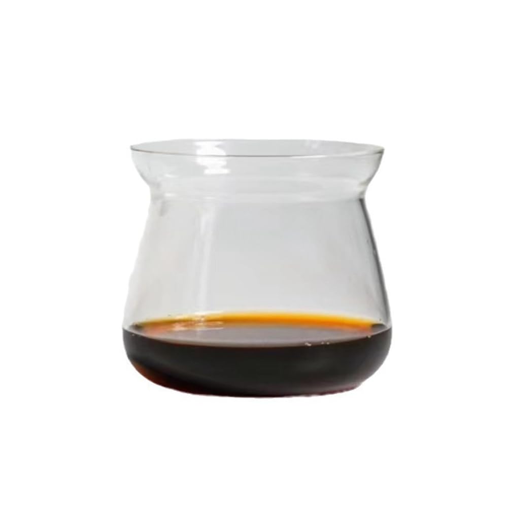 Berjalan Transparent Glass Coffee Mugs High Temperature Borosilicate Glass Mug Coffee Cup 275Ml Hand Brewed Coffee Mug