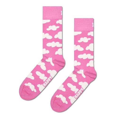 Happy Socks Cloudy Socken, Rosa, Größe 36-40, bunt, 36-40