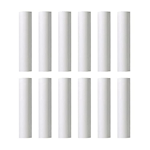 ciata - 12 pack - 3 inch white plastic candle covers with 13/16 inch inside diameter and 7/8 inch outside diameter (3 inch, white)?