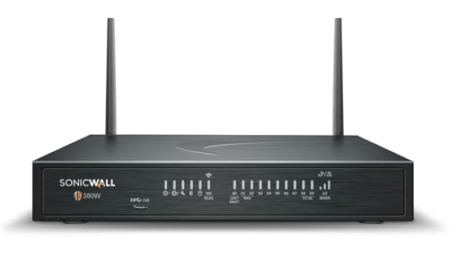 Image of SonicWall TZ380W - Secure Upgrade - 2-Year Advanced Edition (03-SSC-7442) - Next-Generation Firewall with 2YR Advanced Protection Service Suite - 1.5 Gbps Throughput, 1 Gbps Threat Prevention