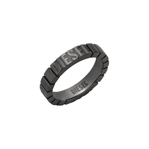 Diesel Men's Stainless Steel Band Rings – Ansicht 2