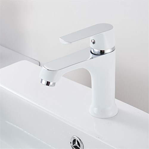 Robinet de bassin style mode orange pour une salle de bain moderne et dynamique mitigeur LWX