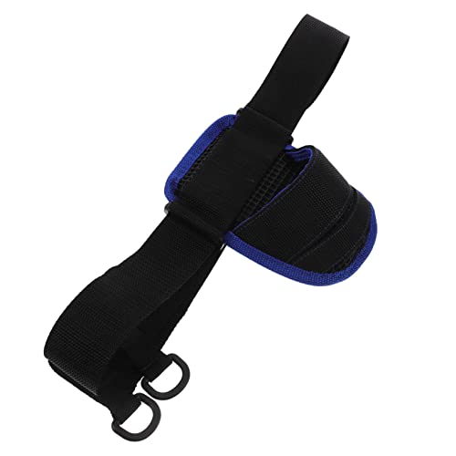 GALPADA Fishing Harness Belt and Rod Holder Portable Fishing Waist Pack Adjustable Length Durable Polyester Ideal for