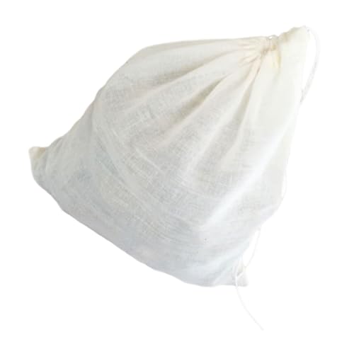 FUNNETOYU 特大果物用巾着袋 耐荷重フィルターメッシュ収納バッグ 環境配慮型食品保存に 家 店舗用再利用可能ドローストリングポーチ