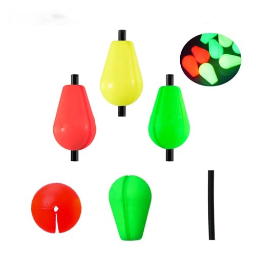Set de 5 Boyas de Pesca en Espuma EVA de 3 Colores miniatura 6