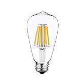 JHOTEC DC 12V-36V E26 Bulb for Outdoor Post Light,Wired Lantern Column Lamp,Garden Light，for Flat Surface Patio Garden Decoration LED Post lamp