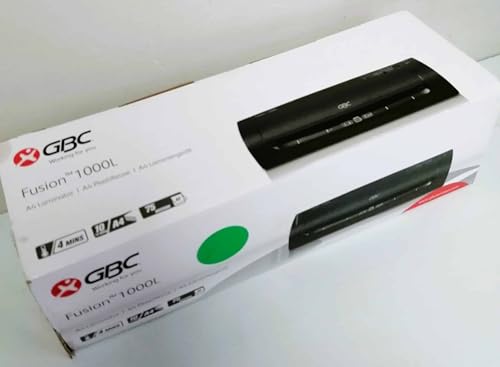 Image of GBC Fusion 1000L A4 Laminator with 2 Roller Technology and Easy One-Step Lamination, 75 Microns