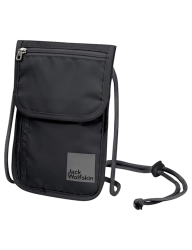 Jack Wolfskin Unisex – Erwachsene Organizer Brustbeutel, Black, ONE Size