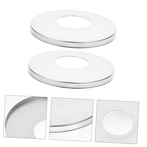 2 placas decorativas de acero inoxidable para escalera de piscina miniatura 4