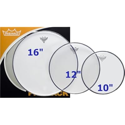 Remo Drum Set, 16-inch (PP0250BE)