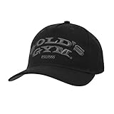 gold's gym gghat096 embroidered text curved peak cap, one size cappellino da baseball, nero, taglia unica unisex-adulto