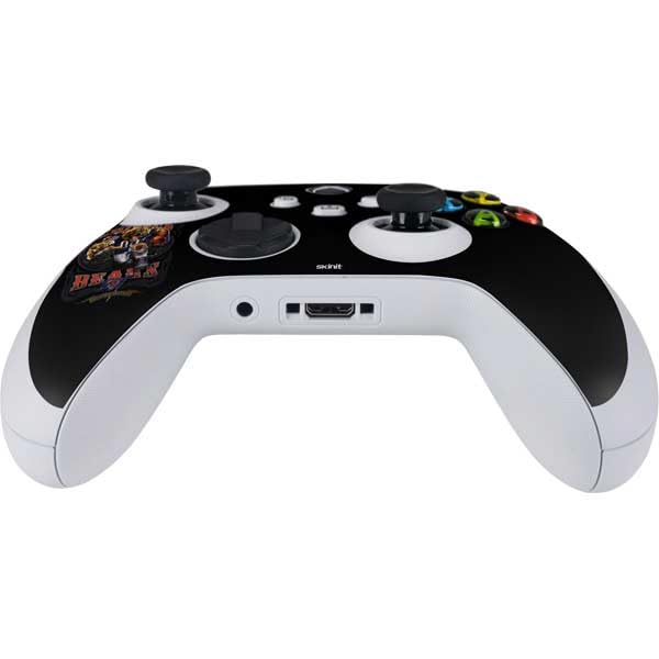 Skinit Decal Gaming Skin Compatible with Xbox Series S Controller - Officially Licensed Liquid Blue NFL Chicago Bears Running Back Design