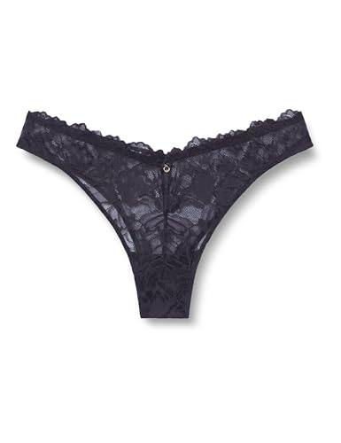 EMPORIO ARMANI Damen V-Brazilian Boxershorts, Black FLORAL, M