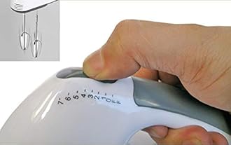 Electric Hand Mixer 7-Speed Hand Blender Stainless Steel Hand-held Electric Egg Beater Dough Mixing Machine Egg Divider Kitchen Tools