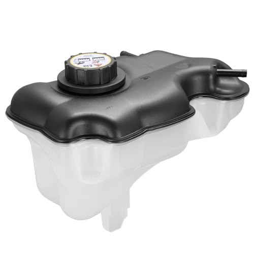 Image of BDFHYK Engine Coolant Expansion Reservoir Overflow Tank Compatible with Ford Mustang 2011-2014 3.7L 5.8L V6 V8 Replace 9C3Z8101B BR3Z8A080A BR3Z8A080E CR3Z8A080A 603-298