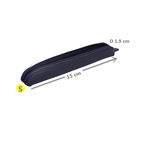 ZAPP- Etui/Tasche Leder für elektronische Zigarette (Größe: S, Farbe: schwarz), geeignet für die Art der Batterie 280… – Bild 5