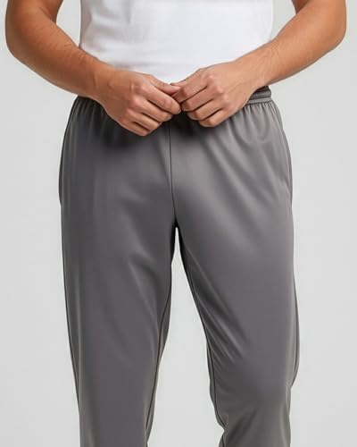 Image of Real Essentials 3 Pack: Men's Active Athletic Casual Jogger Sweatpants with Pockets